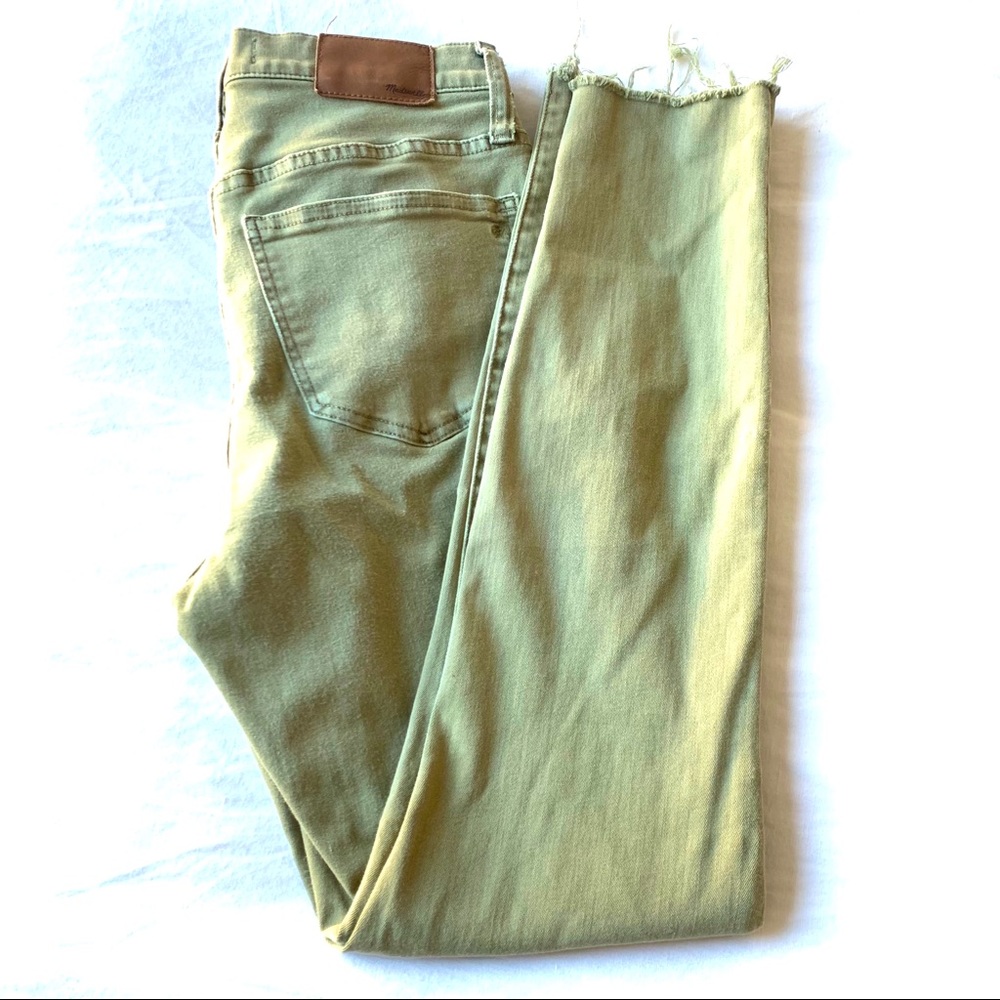 Madewell olive green pants